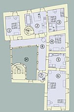 Plan der Ferienwohnung